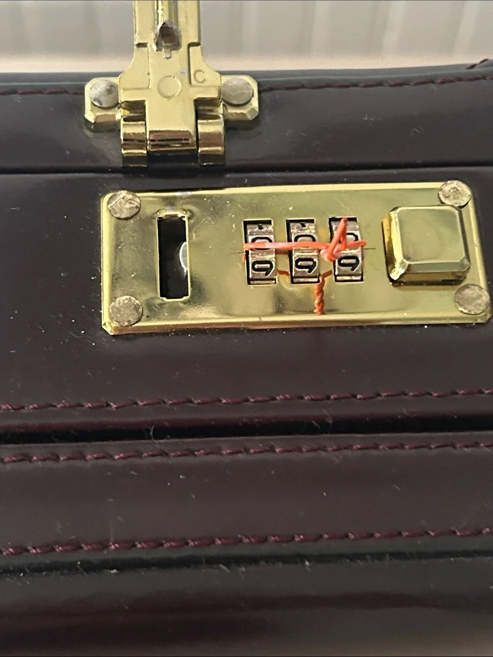 Vintage Heritage Industries Hard-shell Top-grain Leather Briefcase